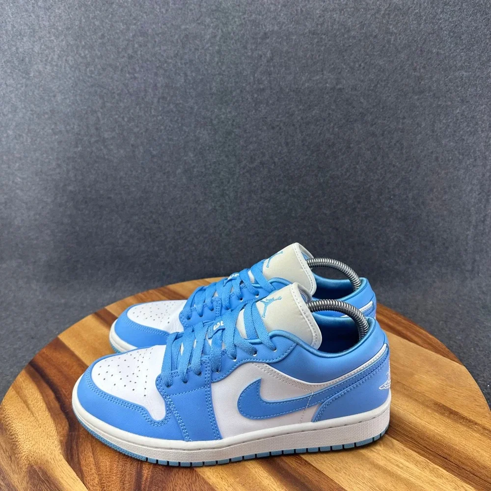 Nike Air Jordan 1 Low UNC University Blue Sneakers AO9944-441 Women's Size 9